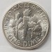 UNITED STATES OF AMERICA 1955S . ONE DIME COIN . FILLED IN S